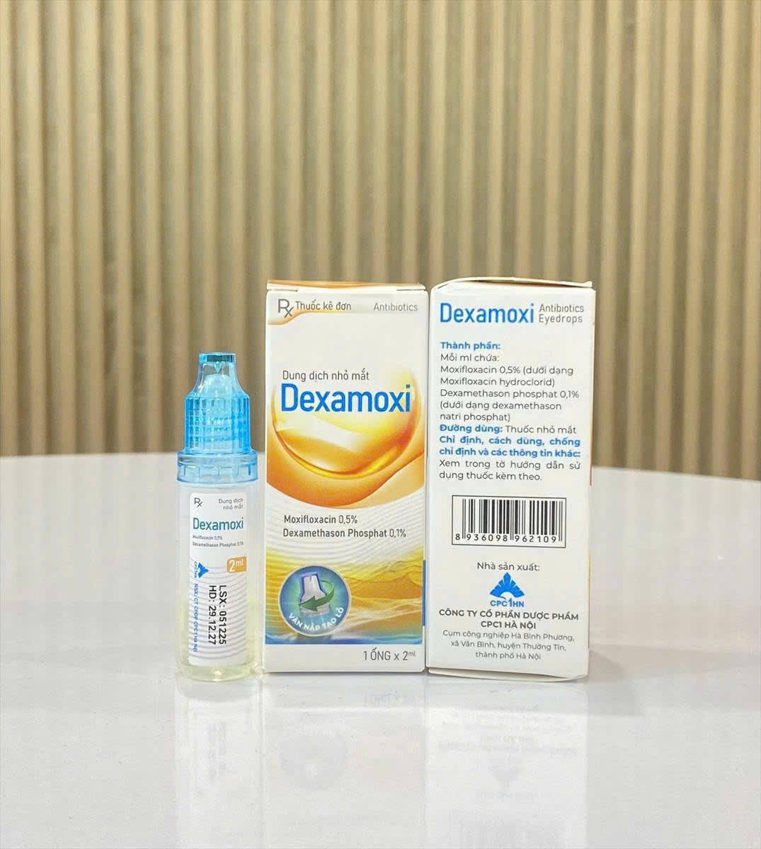 Dexamoxi Nhỏ Mắt _Cpc1 Hà Nội (Lọ5Ml) mẫu mới