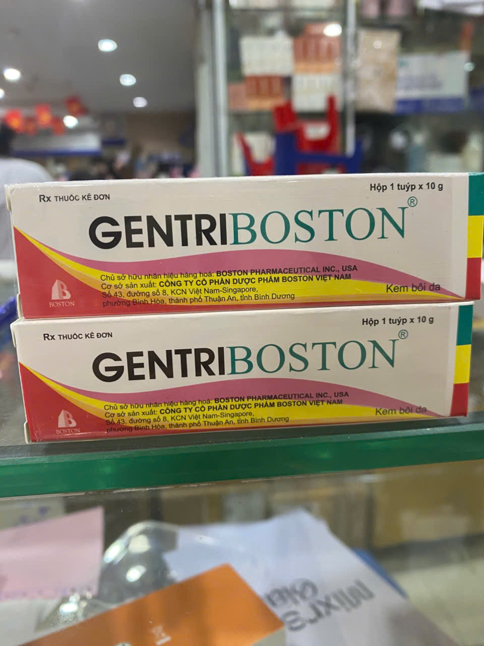 Gentriboston Cream Boston (Cọc10T10Gr)
