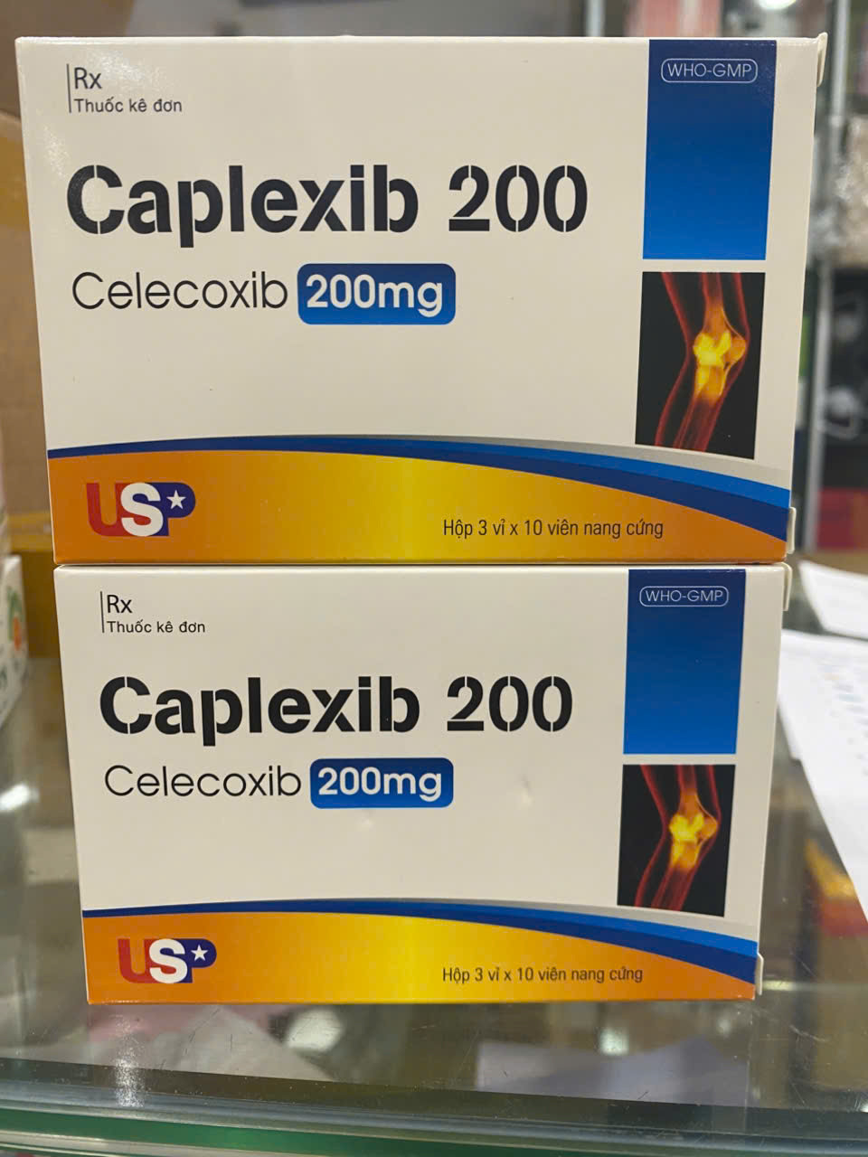 Caplexib 200 (Celecoxib 200Mg) Usp (H30V) (Đỏ)
