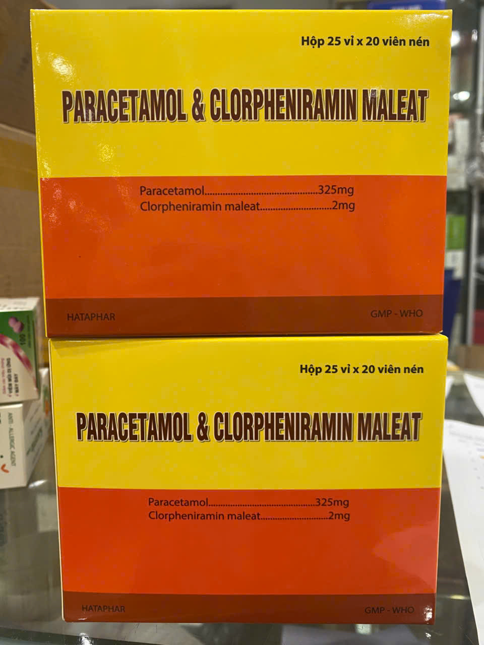 Hacold Cảm Cúm _Hà Tây (Hộp25Vỉ X 20V) mẫu mới