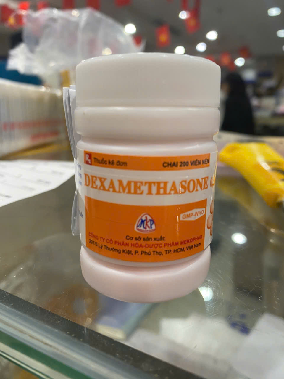 Dexamethasone 0,5mg (L/200v) Mekophar