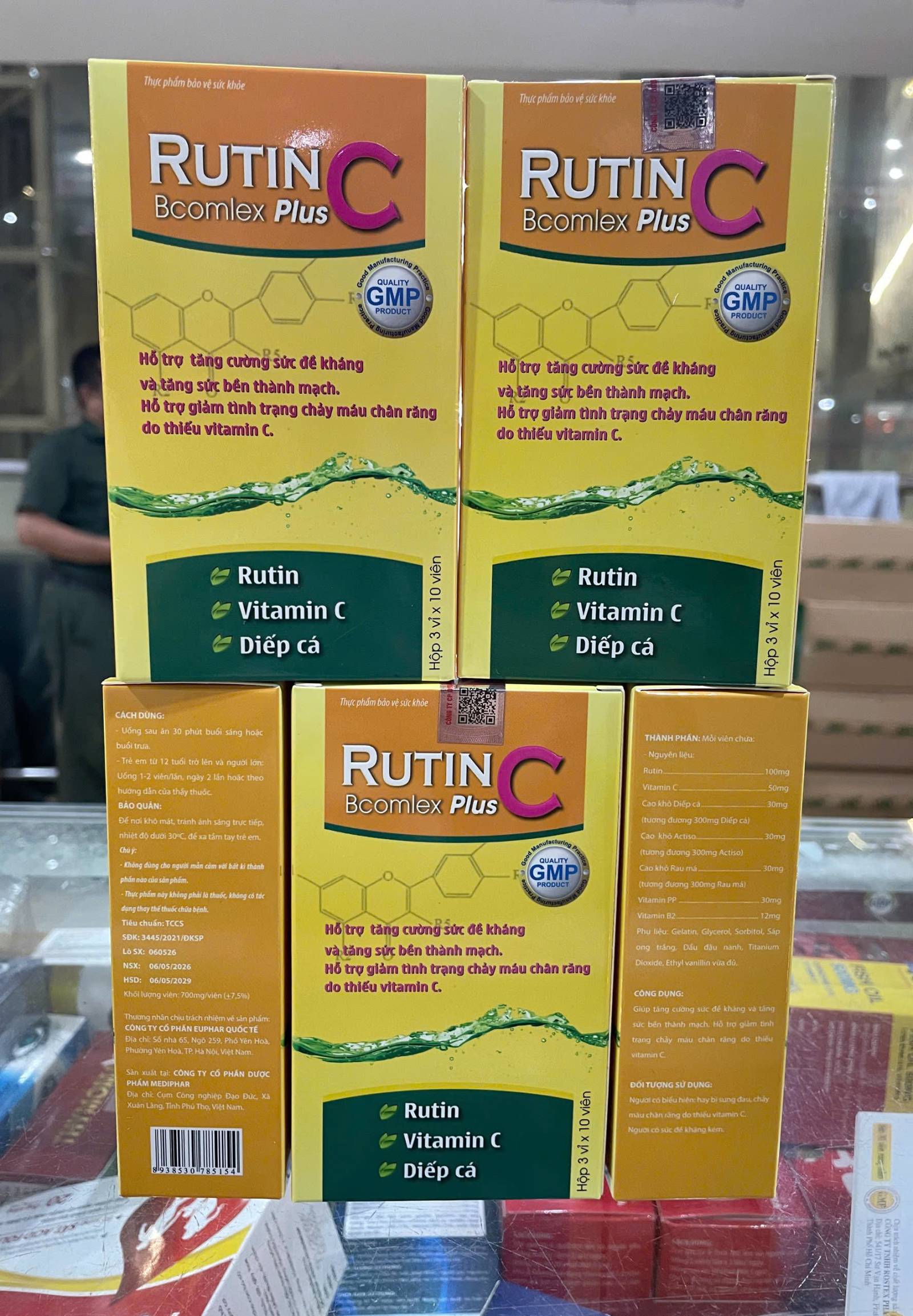 Rutin C Bcomlex plus (H/30v)