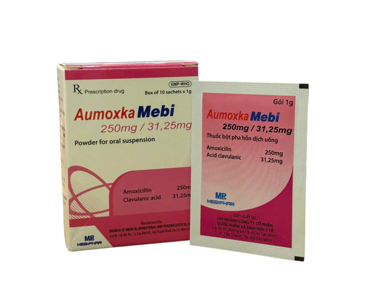 Aumoxka Mebi 250mg(H/14v) mebiphar
