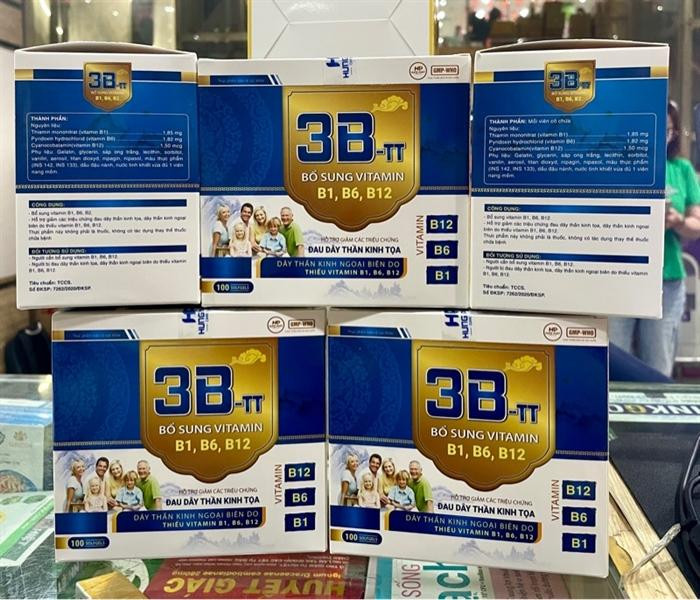 Vitamin 3B TT (H/100v) xanh