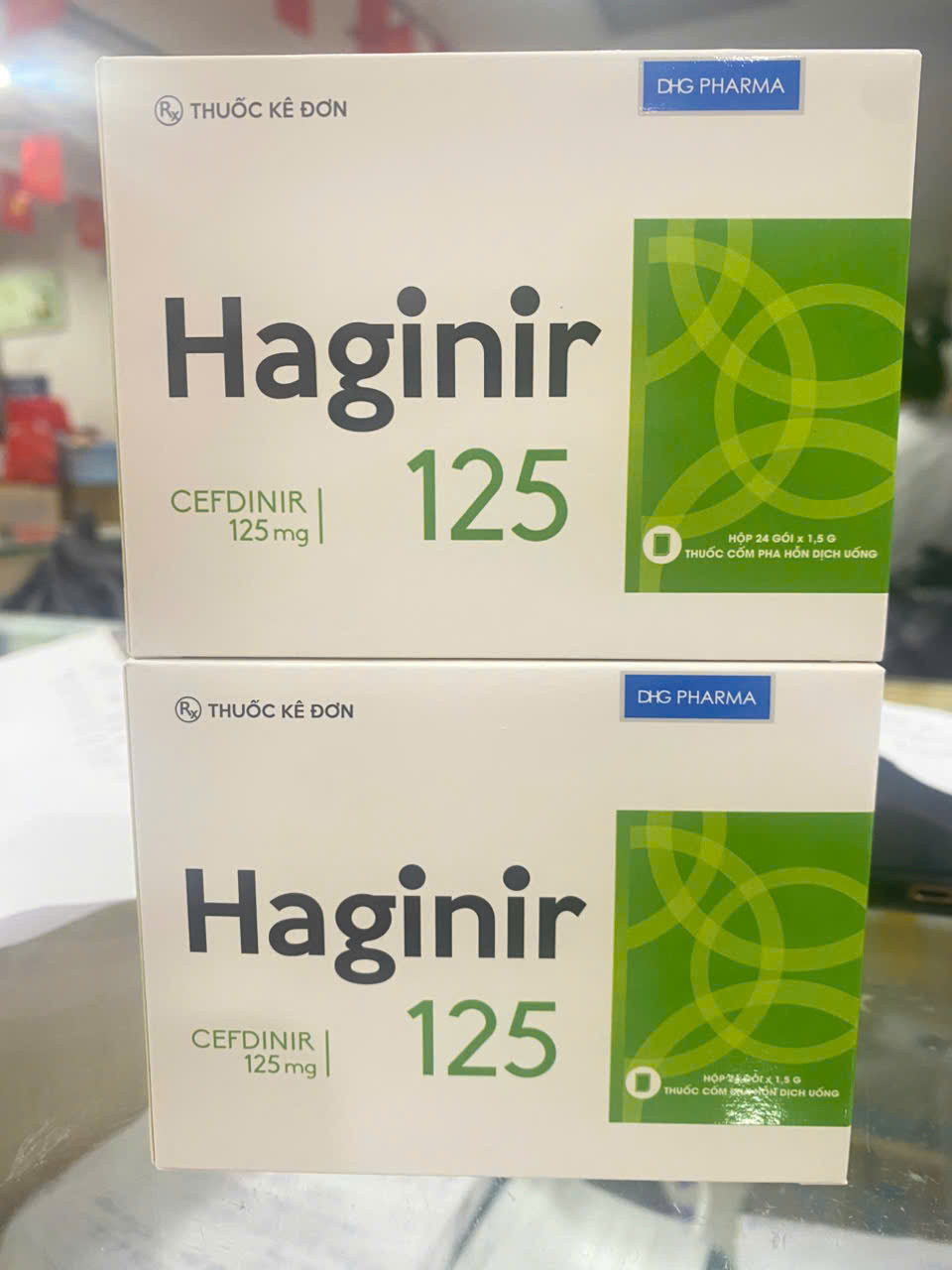 Haginir Cefdinir 125Mg Dhg (H/24G/1.5Gr)