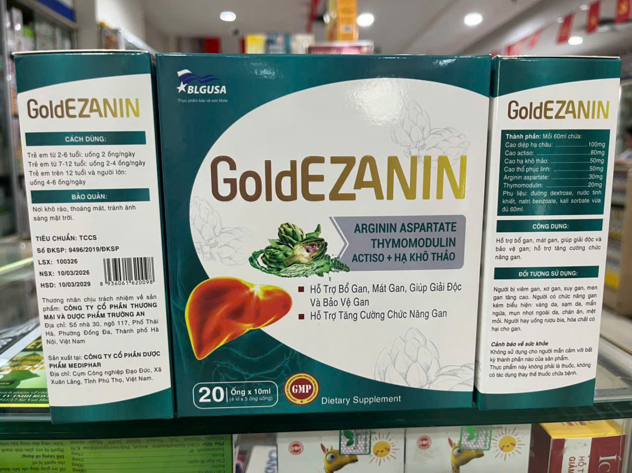 Bổ Gan Ống Goldezanin (H/20 ống)
