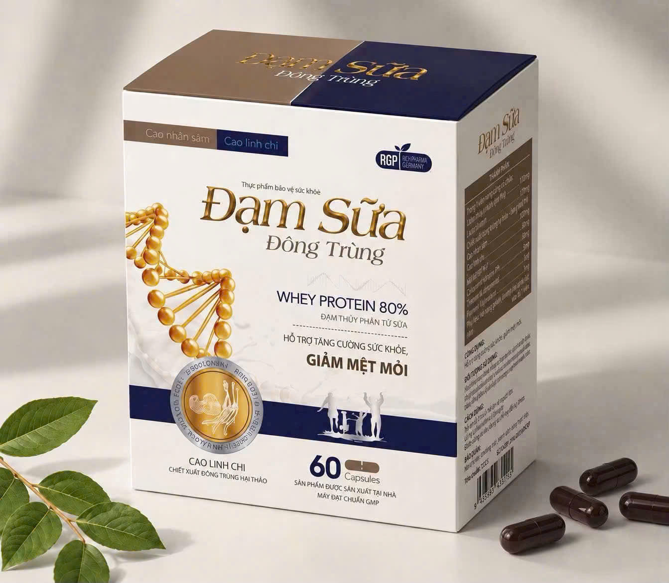 Đạm Sữa Đông Trùng (H/60v)