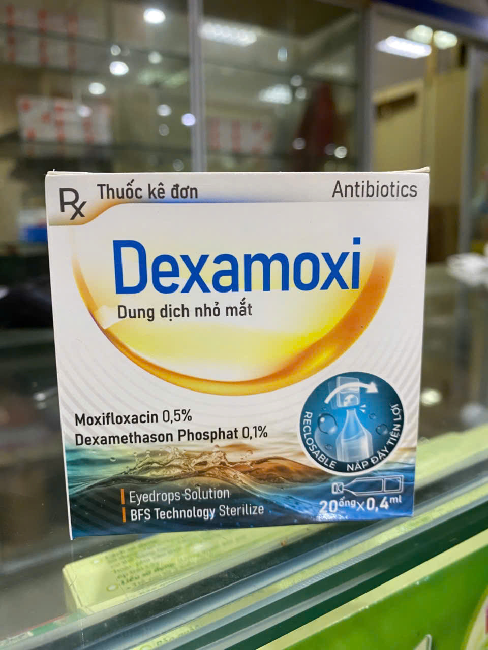 Nhỏ mắt Dexamoxi (h/20 ống)