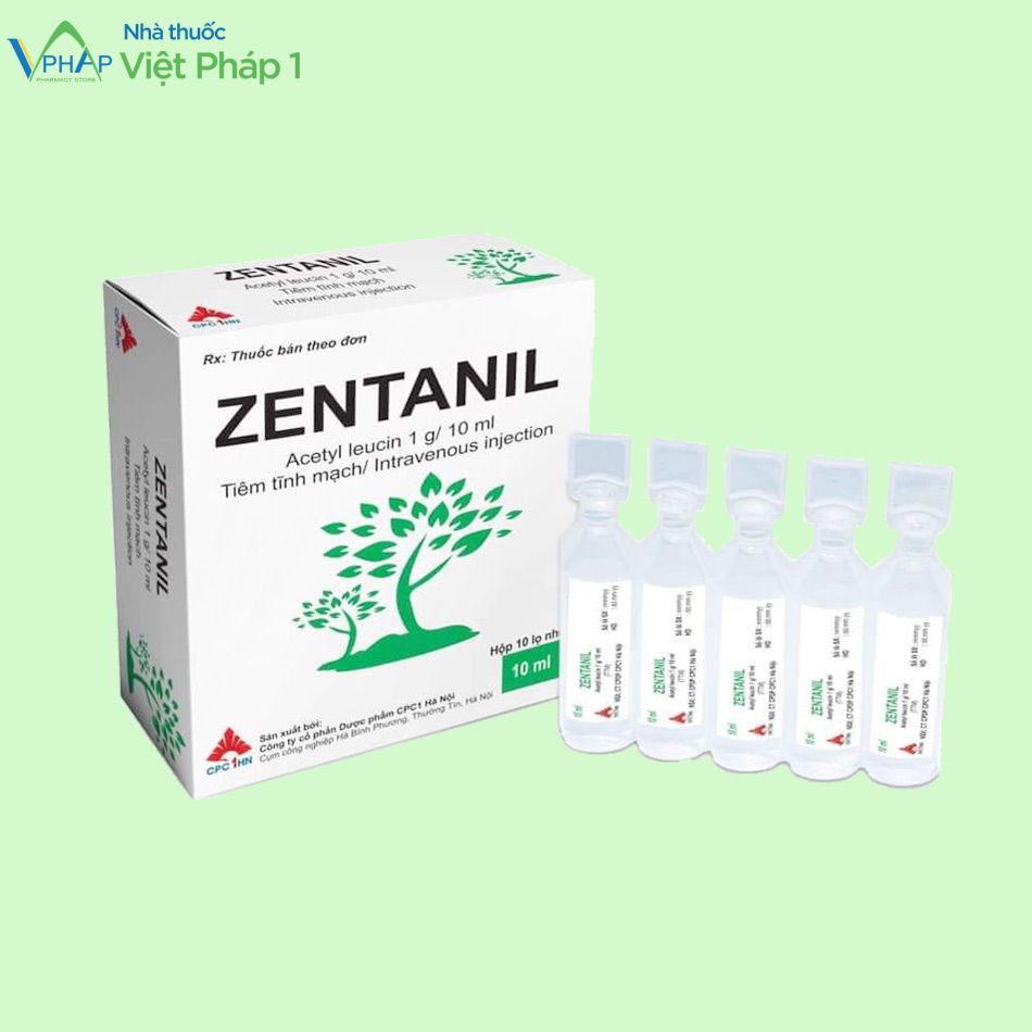 Zenatil 1g/10ml (acetylleucin 1g/10ml)