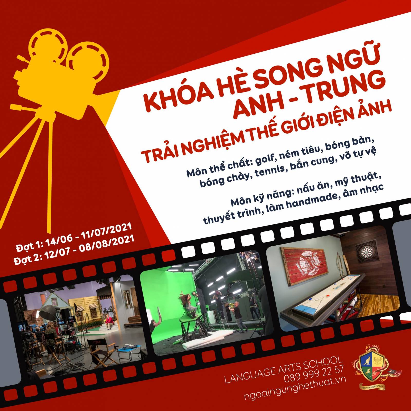 TRẠI HÈ SONG NGỮ ANH -TRUNG