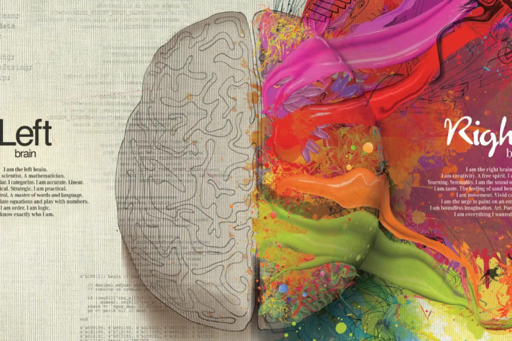 PHƯƠNG PHÁP HỌC TẬP PHÙ HỢP CHO TRẺ THIÊN VỀ NÃO PHẢI?