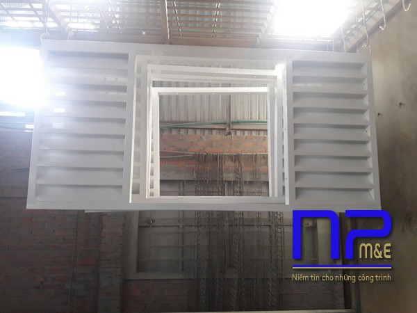 Cửa chớp sơn tĩnh điện NP Việt Nam