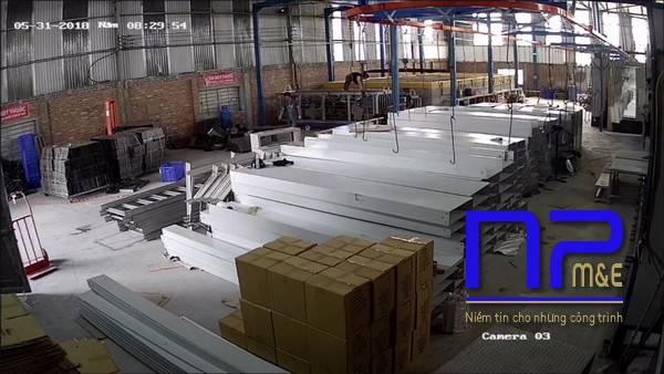 máng cáp sơn tĩnh điện NP Việt Nam