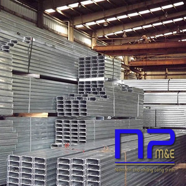 Giá máng cáp 100x75 mạ kẽm nhúng nóng