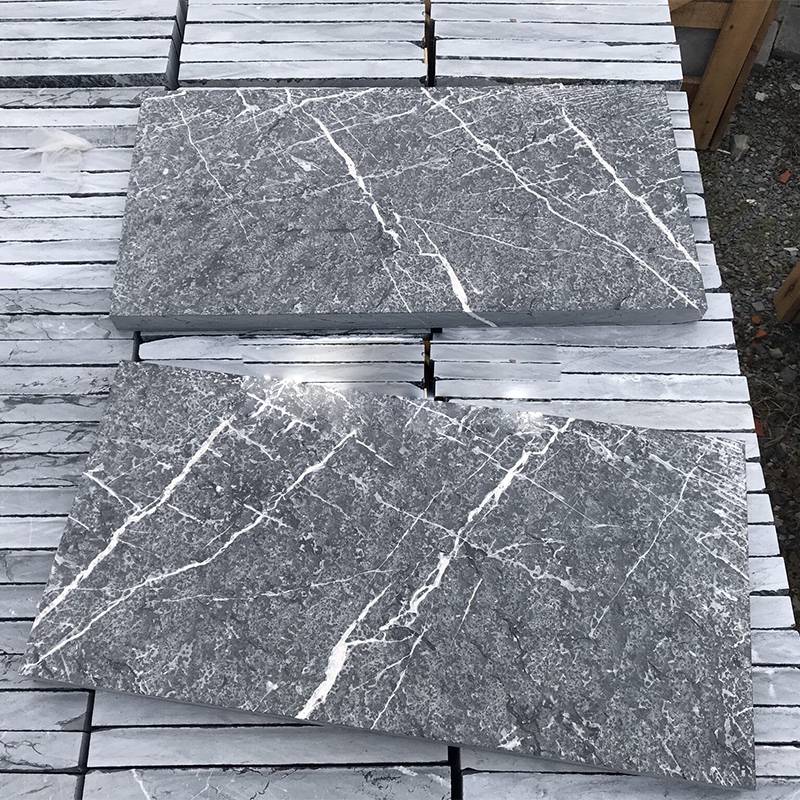 Đá Khò lửa xanh đen Thanh Hóa (có vân trắng/không vân) nhiều kích thước