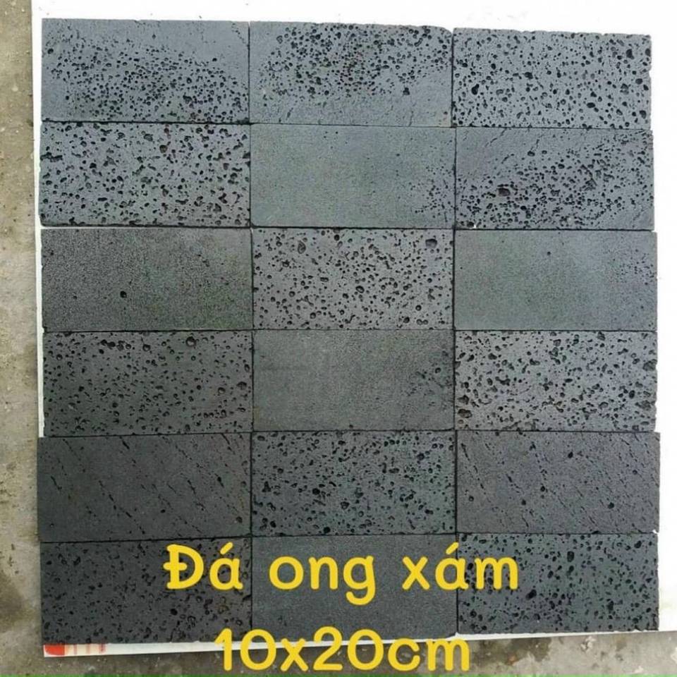 Đá ong xám kích thước 10x20cm