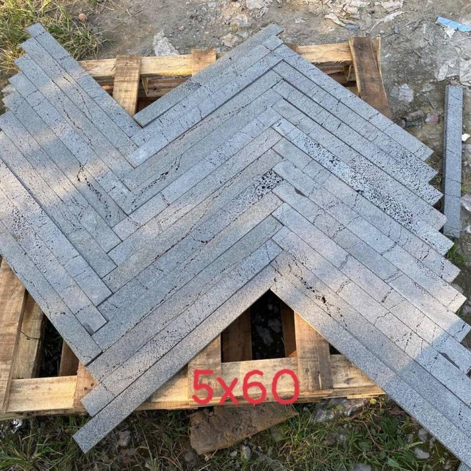 Đá ong xám kích thước 5x60cm