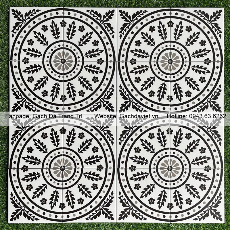 Gạch bông men KT 200*200mm GB-V2007