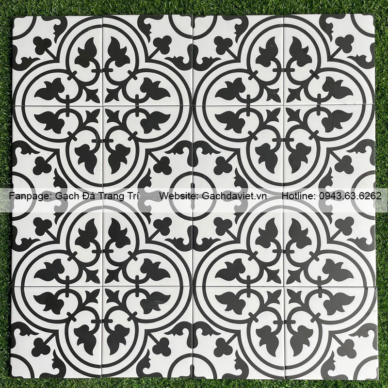 Gạch bông men KT 200*200mm GB-V2008