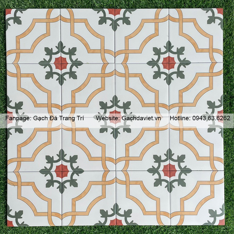 Gạch bông men KT 200*200mm GB-V2010