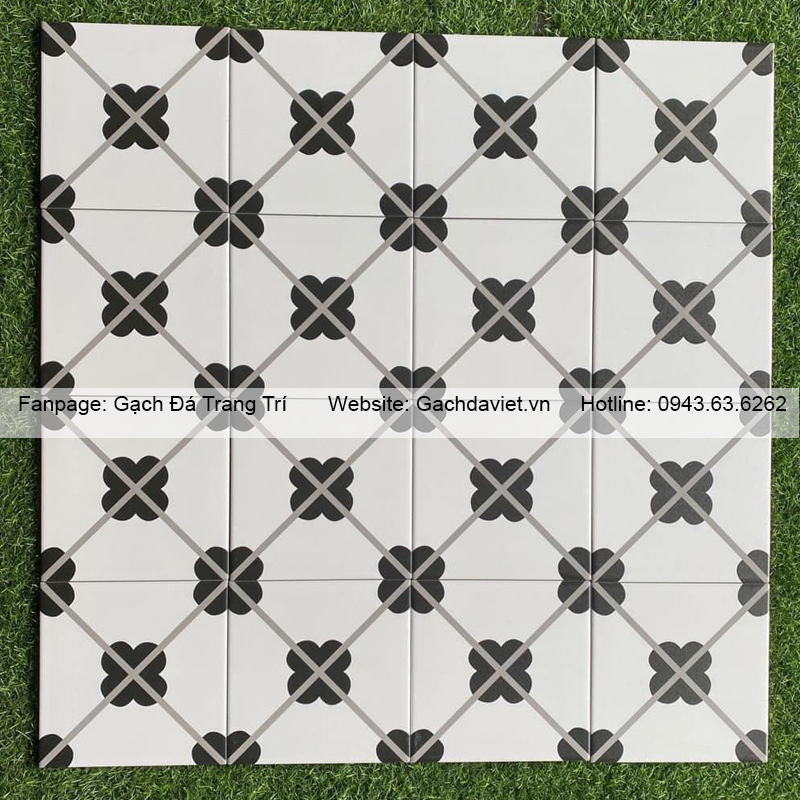 Gạch bông men KT 200*200mm GB-V2027
