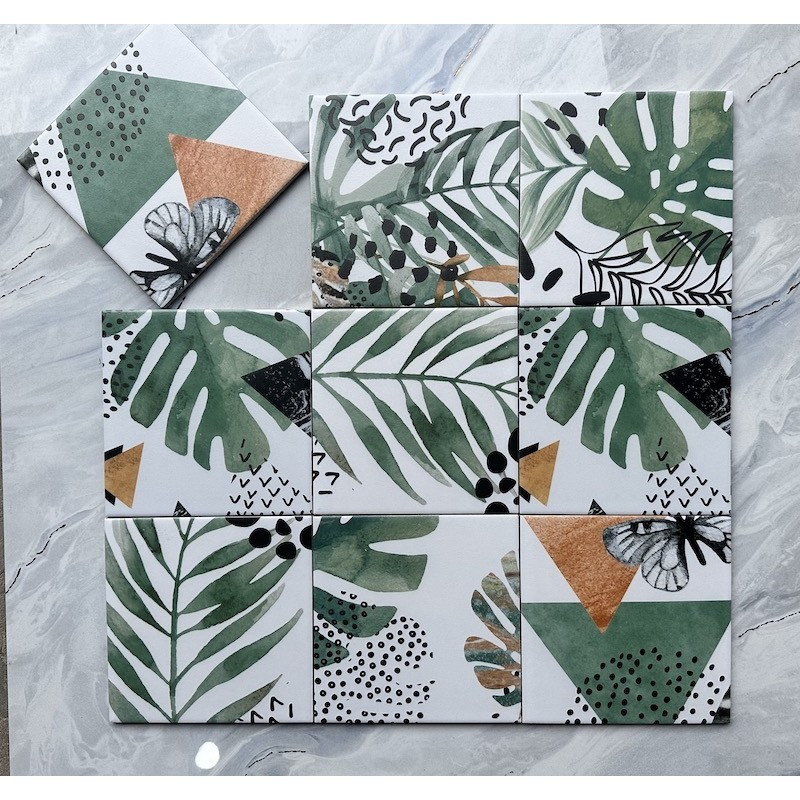 Gạch bông men KT 200x200mm V-MBH 238