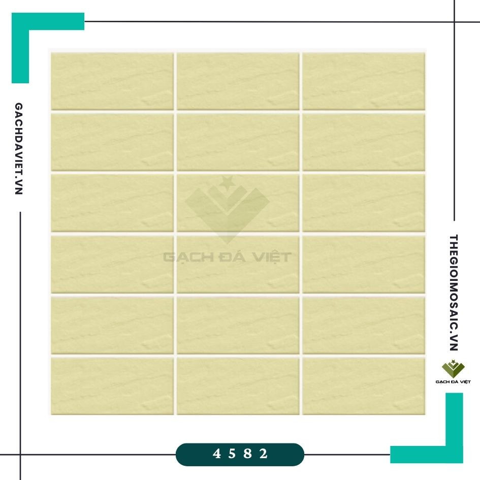 Gạch thẻ ốp tường KT 45x95mm V4582