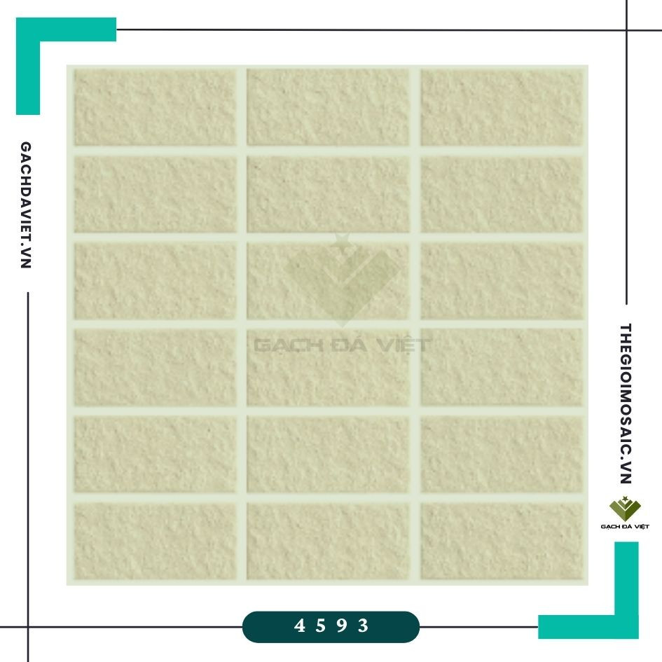 Gạch thẻ ốp tường KT 45x95mm V4593