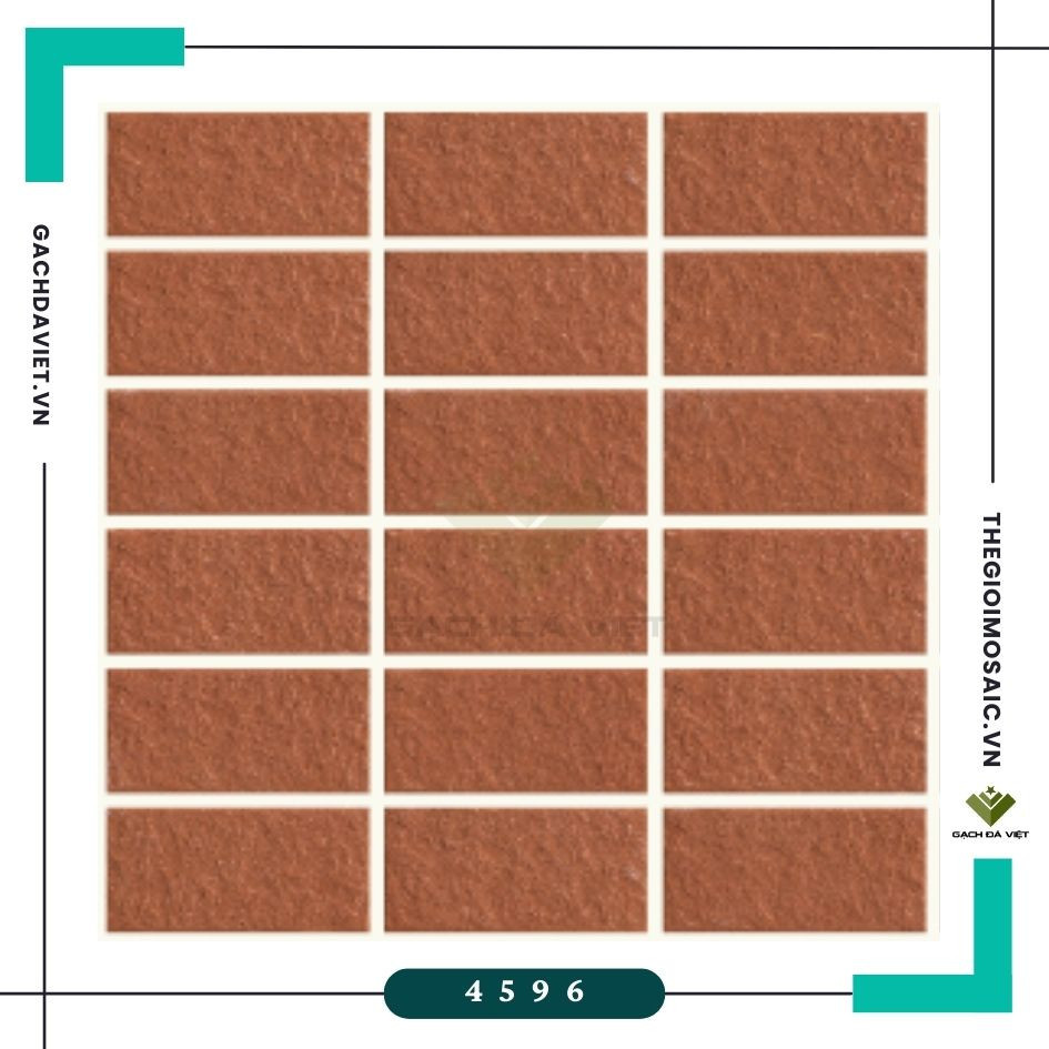 Gạch thẻ ốp tường KT 45x95mm V4596