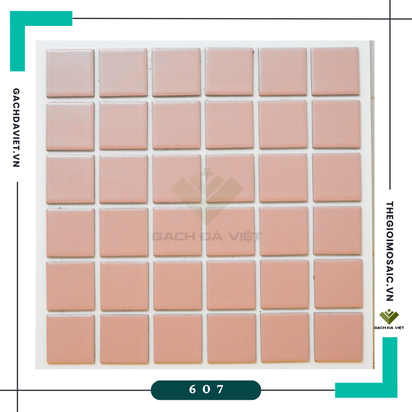 Gạch thẻ ốp tường KT 45x45 607