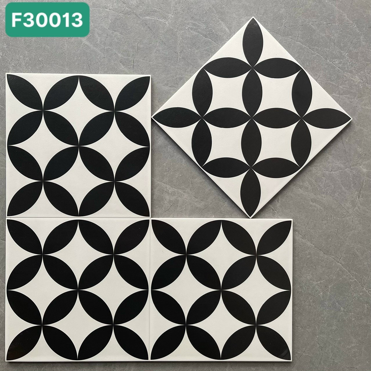 Gạch bông men KT 300x300mm V-F30013