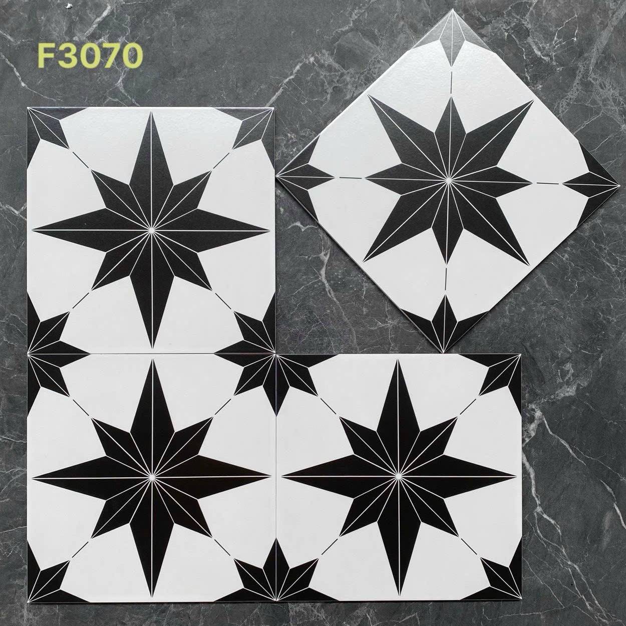 Gạch bông men KT 300x300mm V-F3070