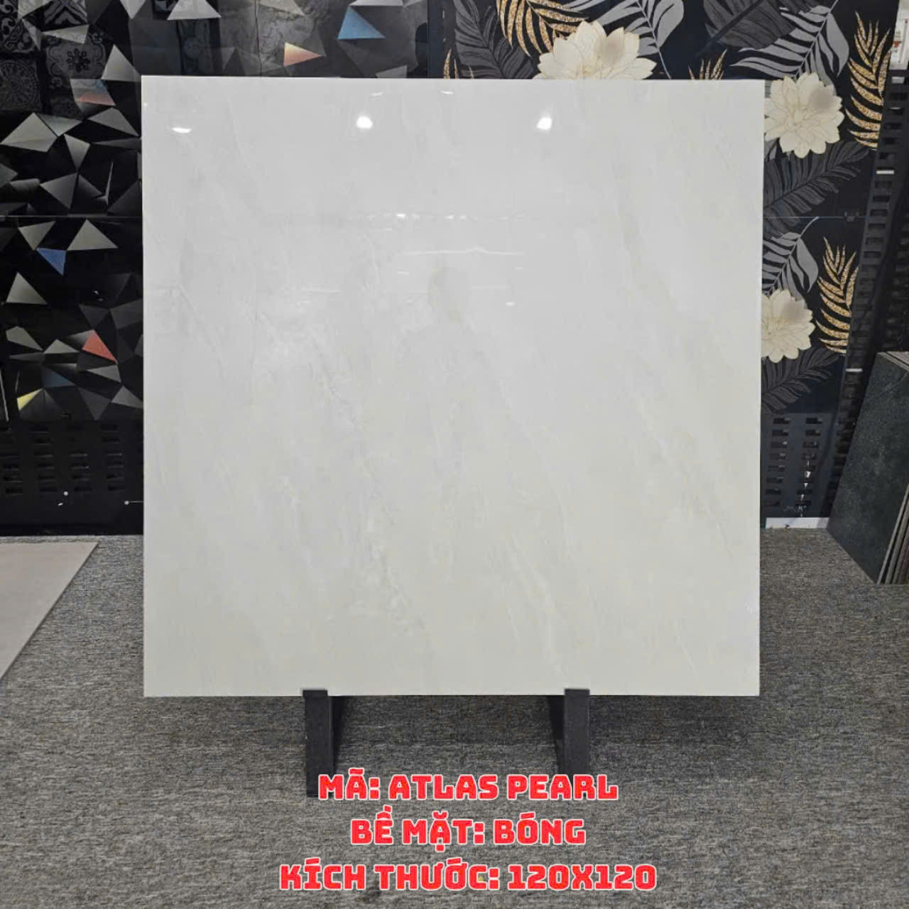 Gạch Ấn Độ KT 120x120cm V-BA-ATLAS PEARL