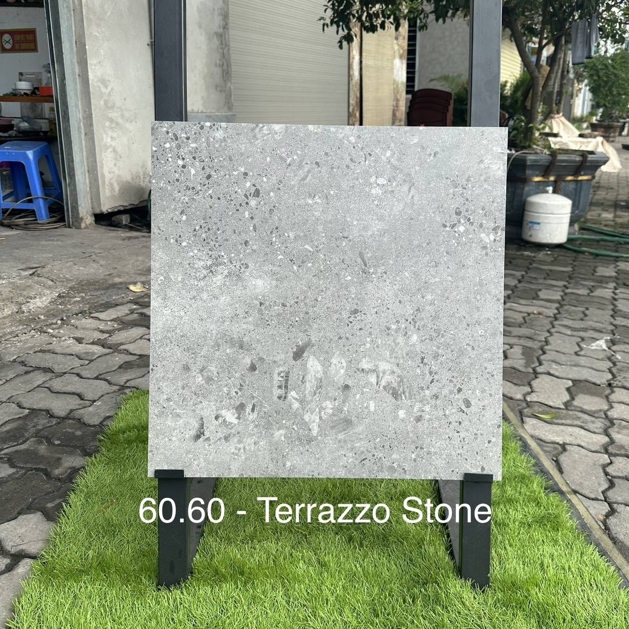 Gạch Ấn Độ KT 60x60cm V-BA-TERRAZZO STONE