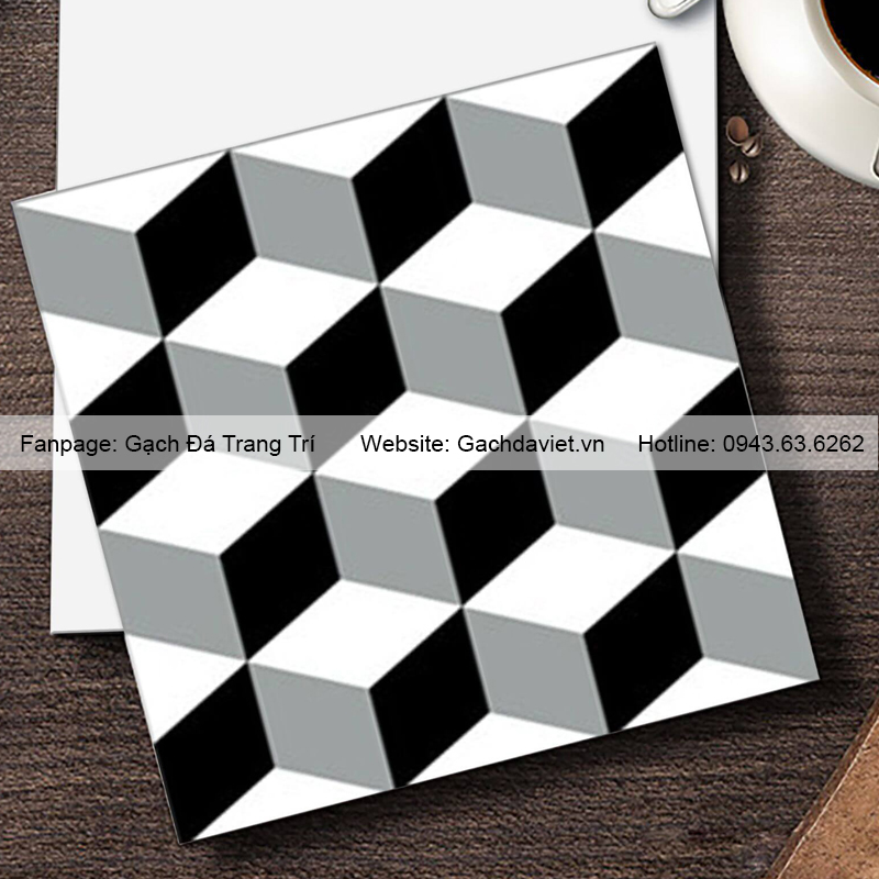 Gạch bông men KT 300*300mm GB-V3212