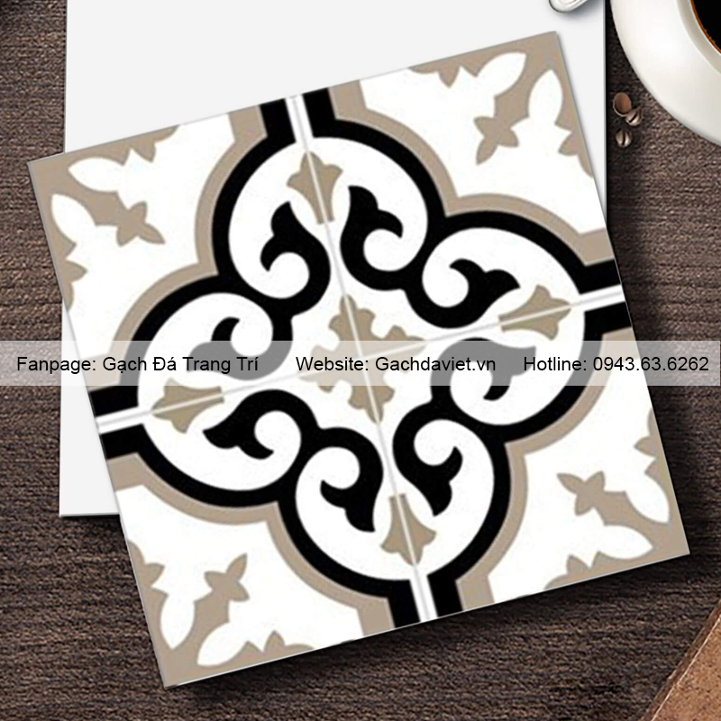 Gạch bông men KT 300*300mm GB-V3215