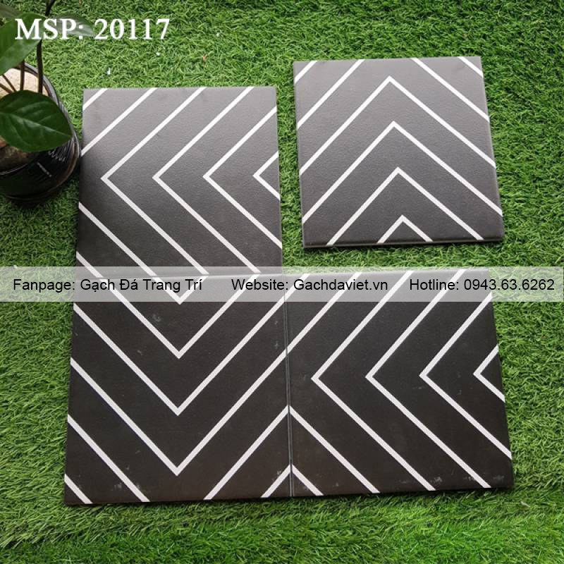 Gạch bông men nhập khẩu KT 200*200mm V20117