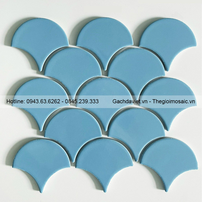 Gạch mosaic vảy cá  MSVC-GP-FT118B6