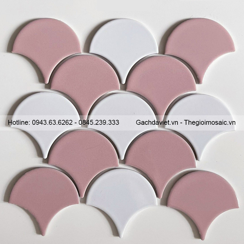 Gạch mosaic vảy cá MSVC-GP-FT56