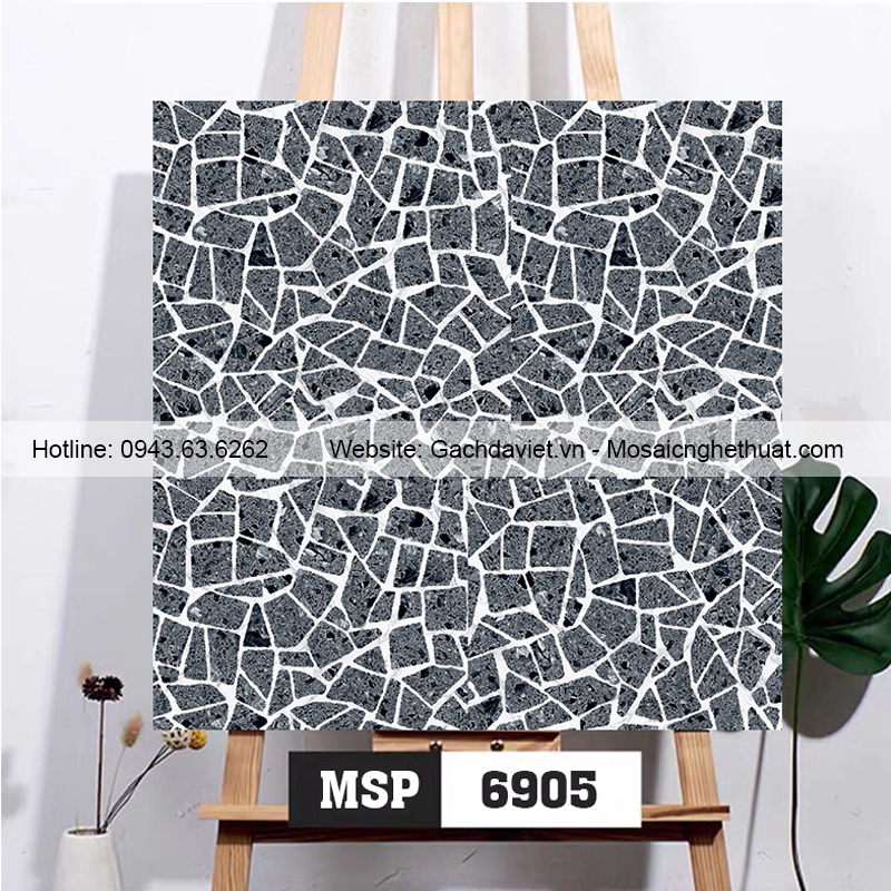 Gạch ốp lát terrazzo kích thước 600x600mm VTR6905
