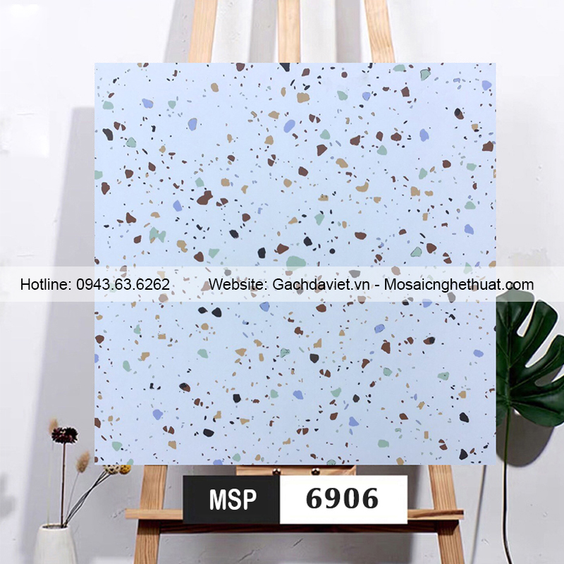 Gạch ốp lát terrazzo kích thước 600x600mm VTR6906