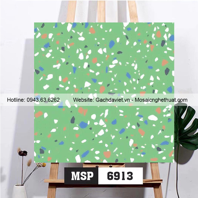 Gạch ốp lát terrazzo kích thước 600x600mm VTR6913