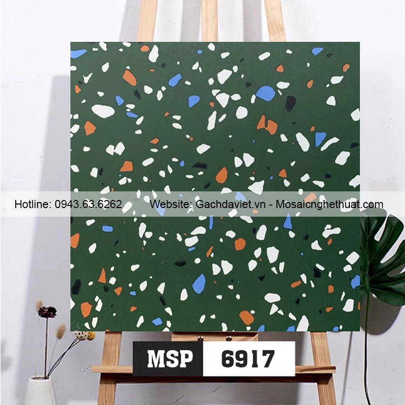 Gạch ốp lát terrazzo kích thước 600x600mm VTR6917