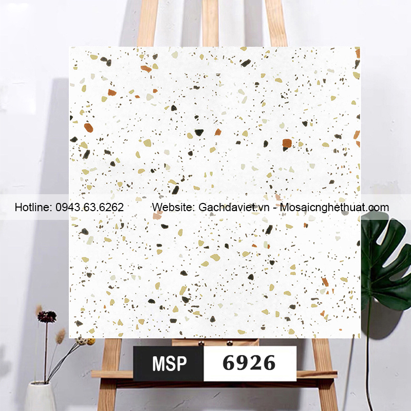 Gạch ốp lát terrazzo kích thước 600x600mm VTR6926