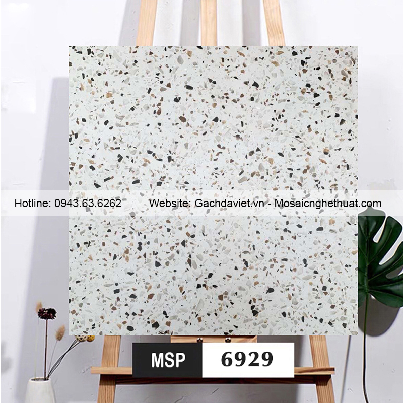 Gạch ốp lát terrazzo kích thước 600x600mm VTR6929