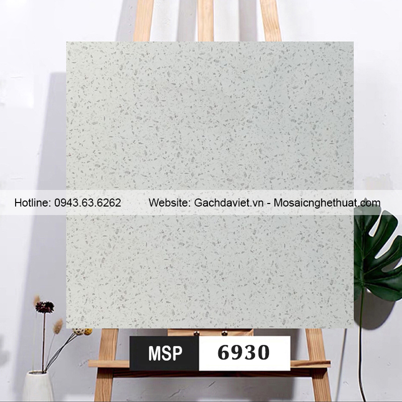 Gạch ốp lát terrazzo kích thước 600x600mm VTR6930