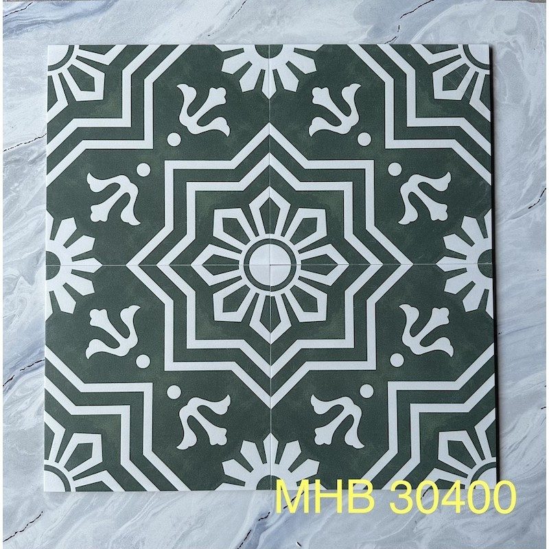 Gạch bông men KT 300x300mm V-MBH 30400