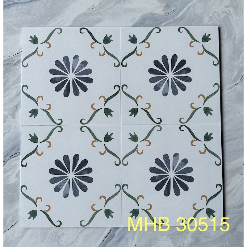 Gạch bông men KT 300x300mm V-MBH 30515