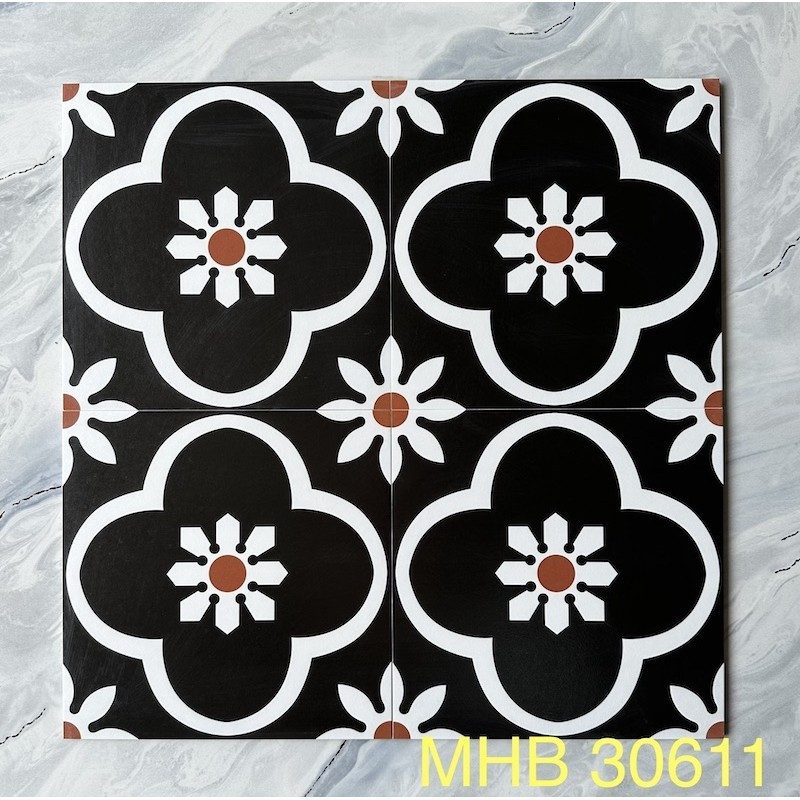 Gạch bông men KT 300x300mm V-MBH 30611