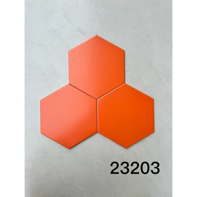 Gạch thẻ lục giác KT : 200x230mm V-MHB 23203